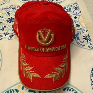 Michael Schumacher F1 World Champion 2001 Ferrari Formula 1 One Vintage Hat Cap